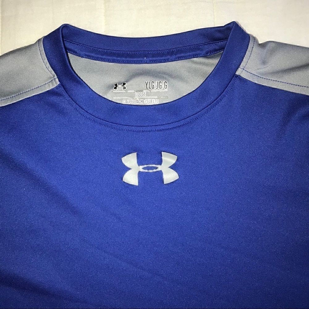 Under Armour boys athletic loose T-shirt size YLG - Picture 5 of 5